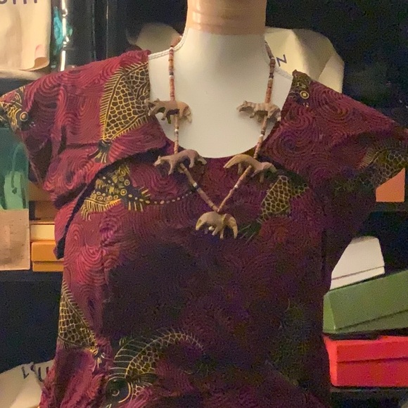 Womens African native gown. Brand new. Sz. 14-16. - Picture 4 of 4